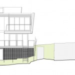 SF House, north elevation, Vancouver, Canada, 2009.